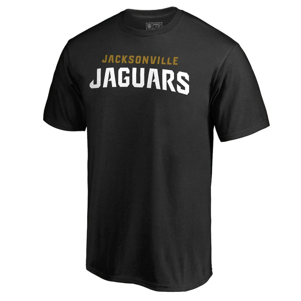 Jacksonville Jaguars Wordmark T-Shirt - Black T-shirts