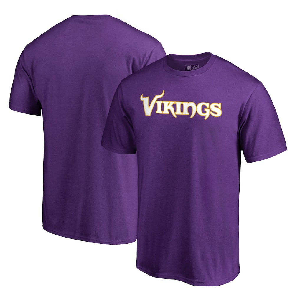 Minnesota Vikings Wordmark T-Shirt - Purple T-shirts