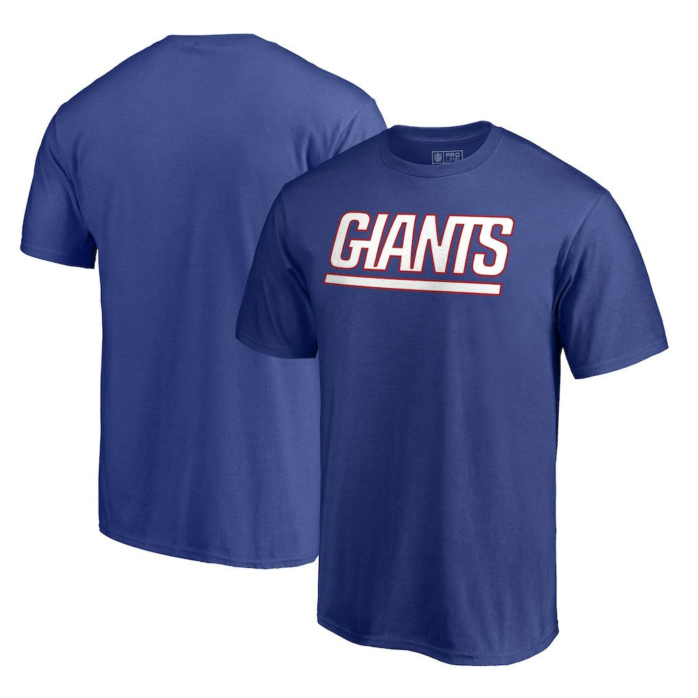 New York Giants Wordmark T-Shirt - Royal T-shirts