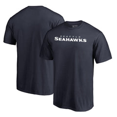 Seattle Seahawks Wordmark T-Shirt - College Navy T-shirts
