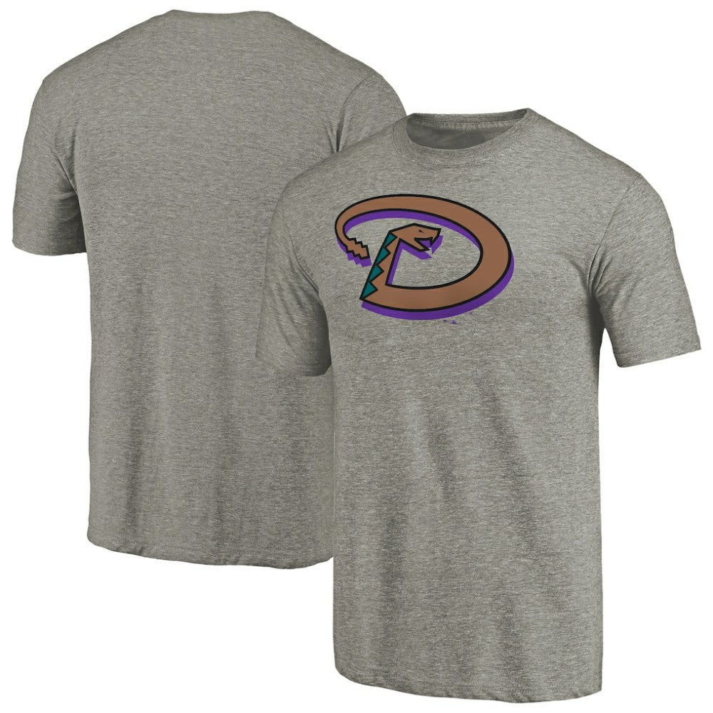 Arizona Diamondbacks Cooperstown Collection Forbes Tri-Blend T-Shirt - Ash T-shirts