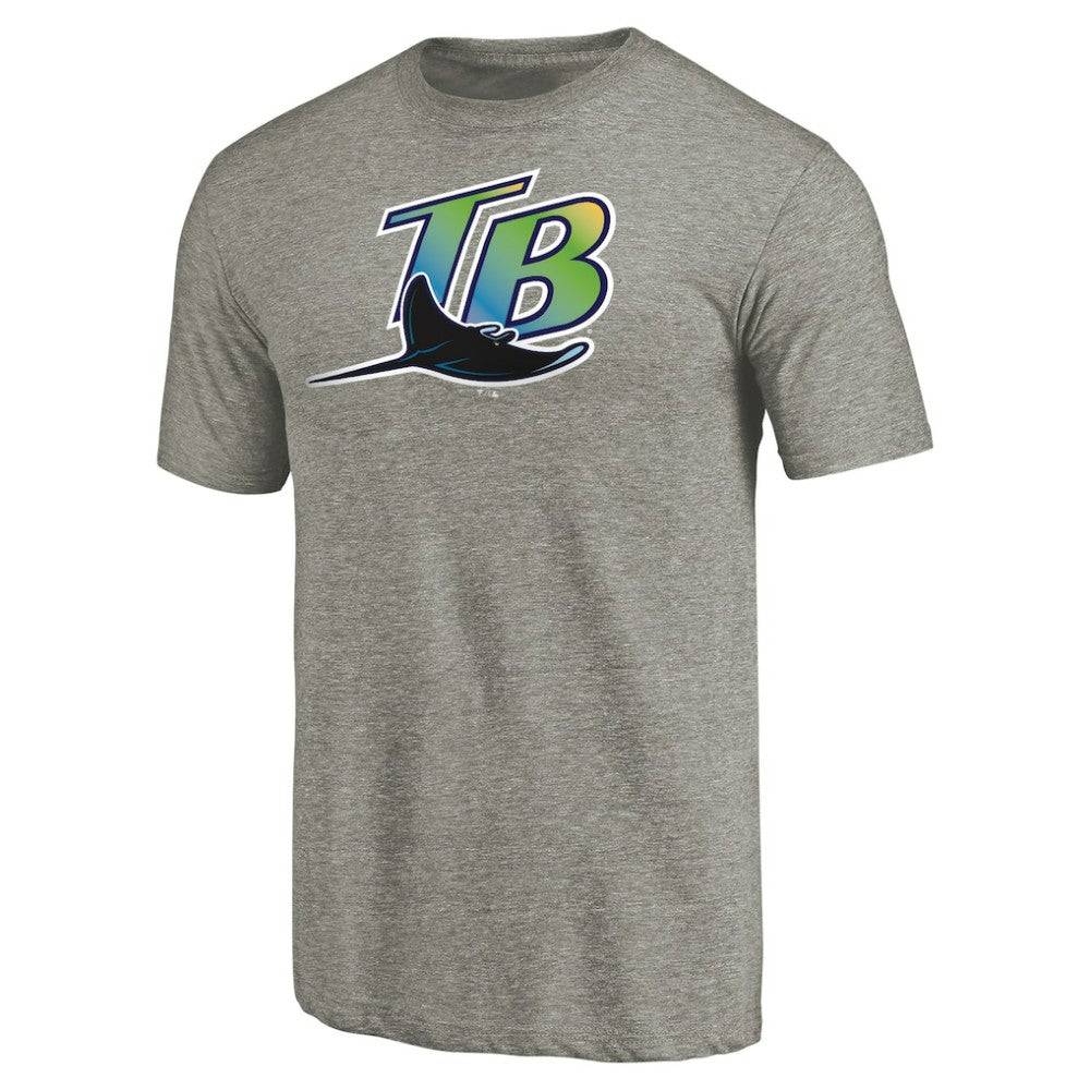 Tampa Bay Rays Cooperstown Collection Forbes Tri-Blend T-Shirt - Ash T-shirts