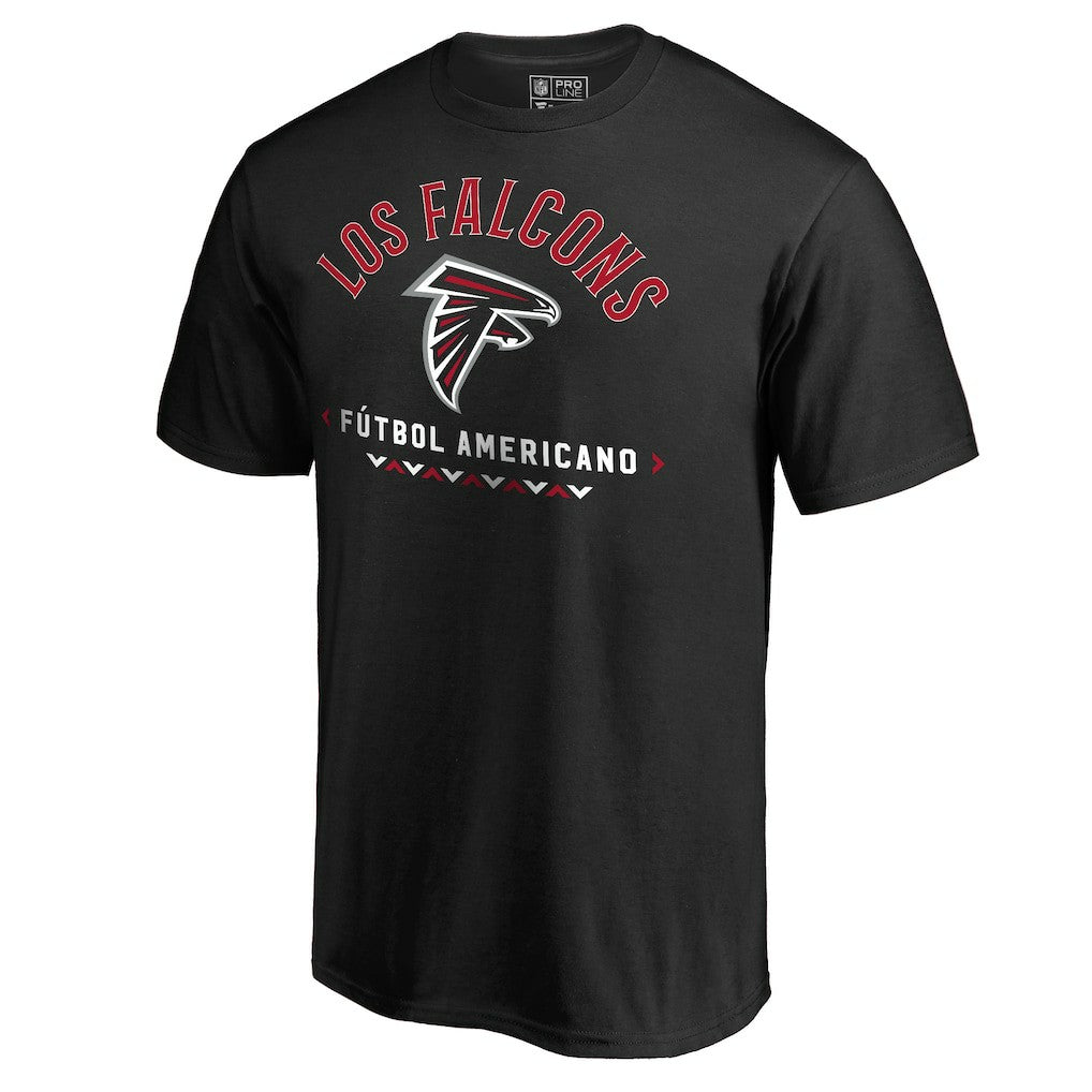 Atlanta Falcons Futbol Americano T-Shirt - Black T-shirts