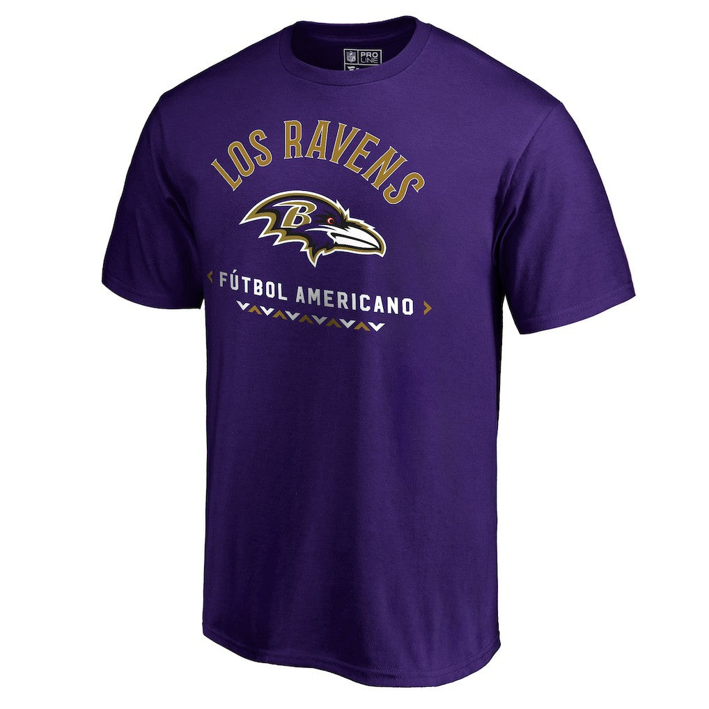 Baltimore Ravens Futbol Americano T-Shirt - Purple T-shirts