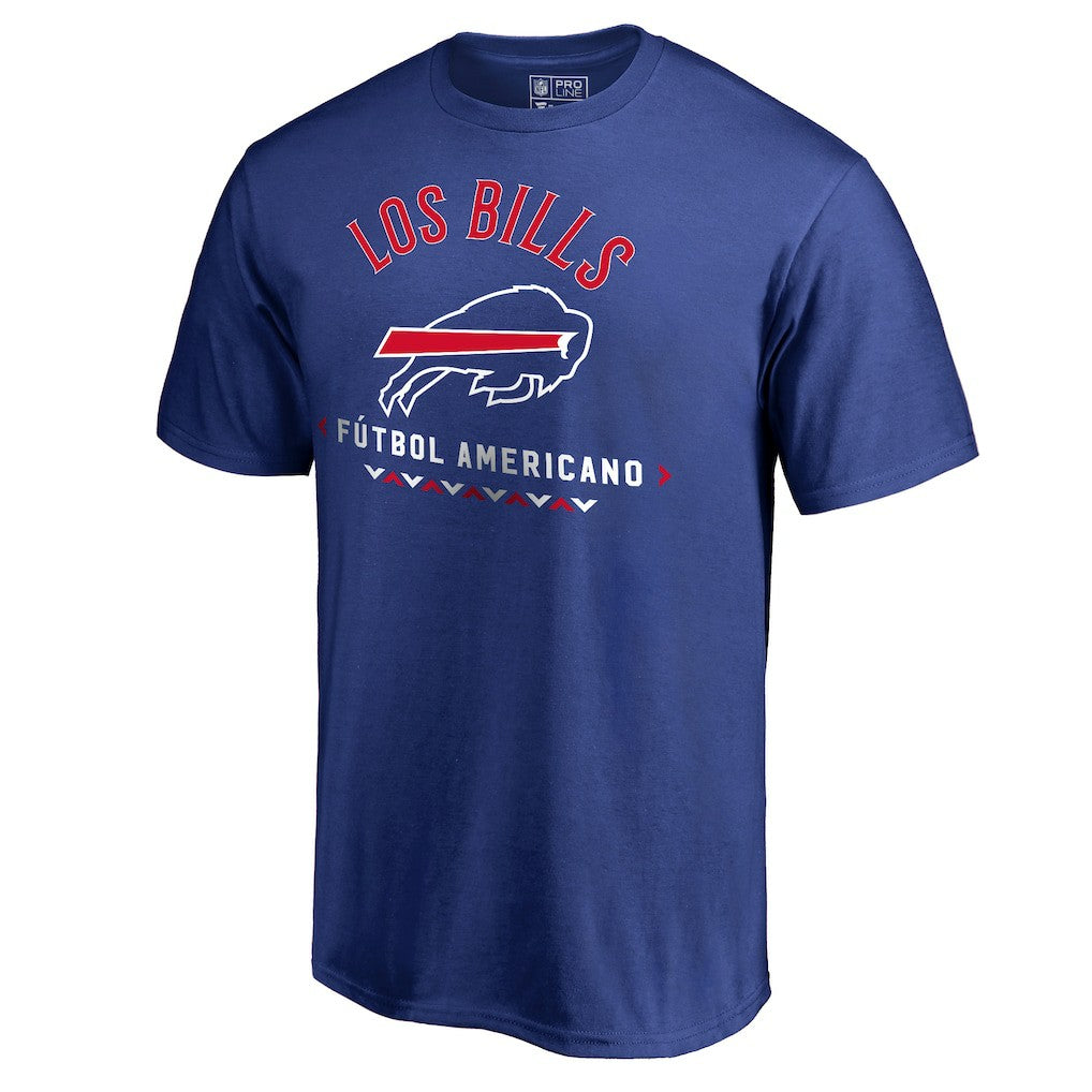 Buffalo Bills Futbol Americano T-Shirt - Royal T-shirts