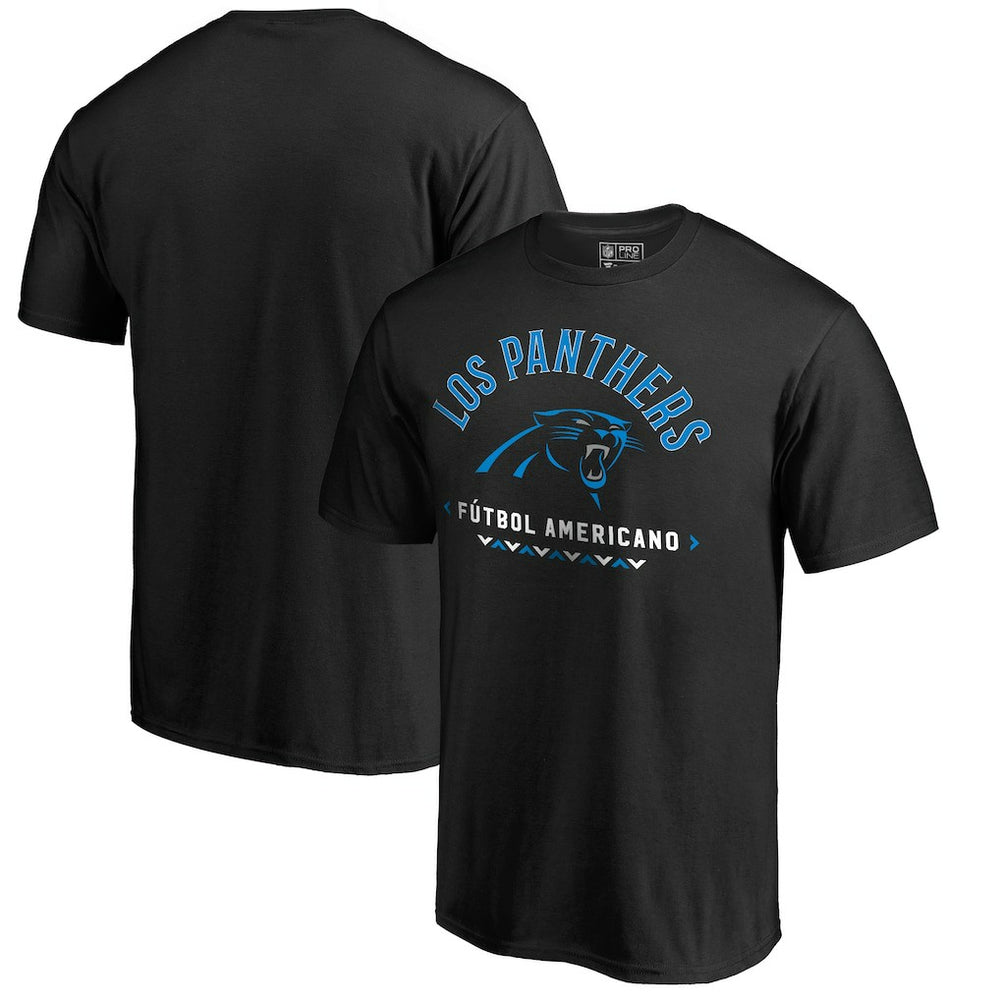 Carolina Panthers Futbol Americano T-Shirt - Black T-shirts
