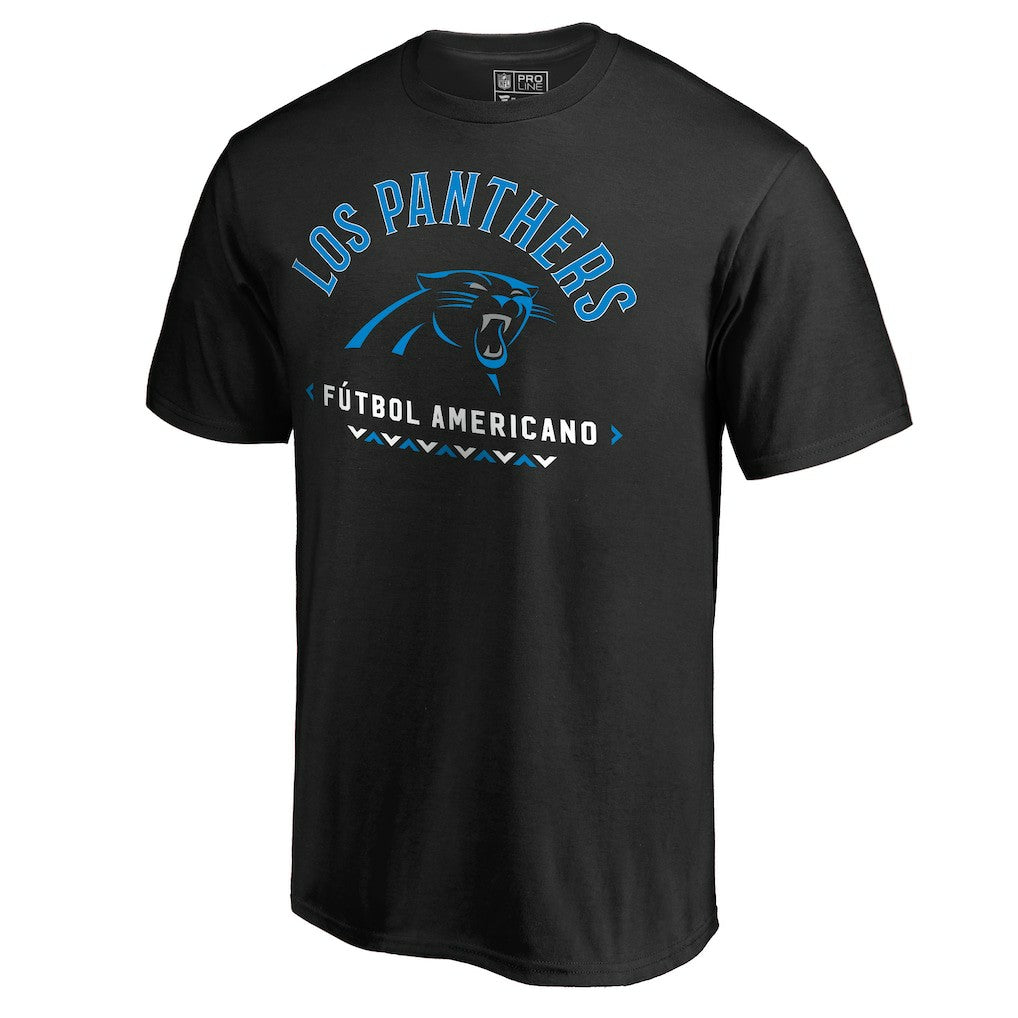 Carolina Panthers Futbol Americano T-Shirt - Black T-shirts