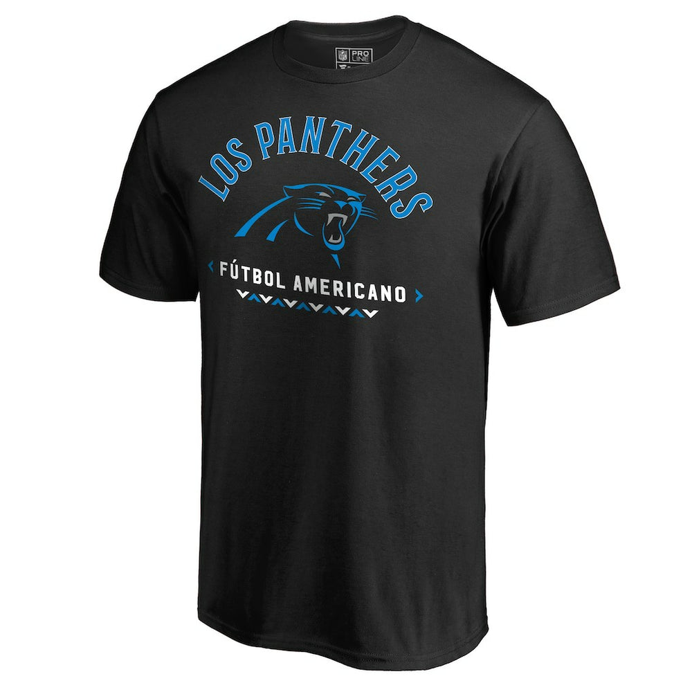 Carolina Panthers Futbol Americano T-Shirt - Black T-shirts