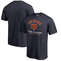 Chicago Bears Futbol Americano T-Shirt - Navy T-shirts