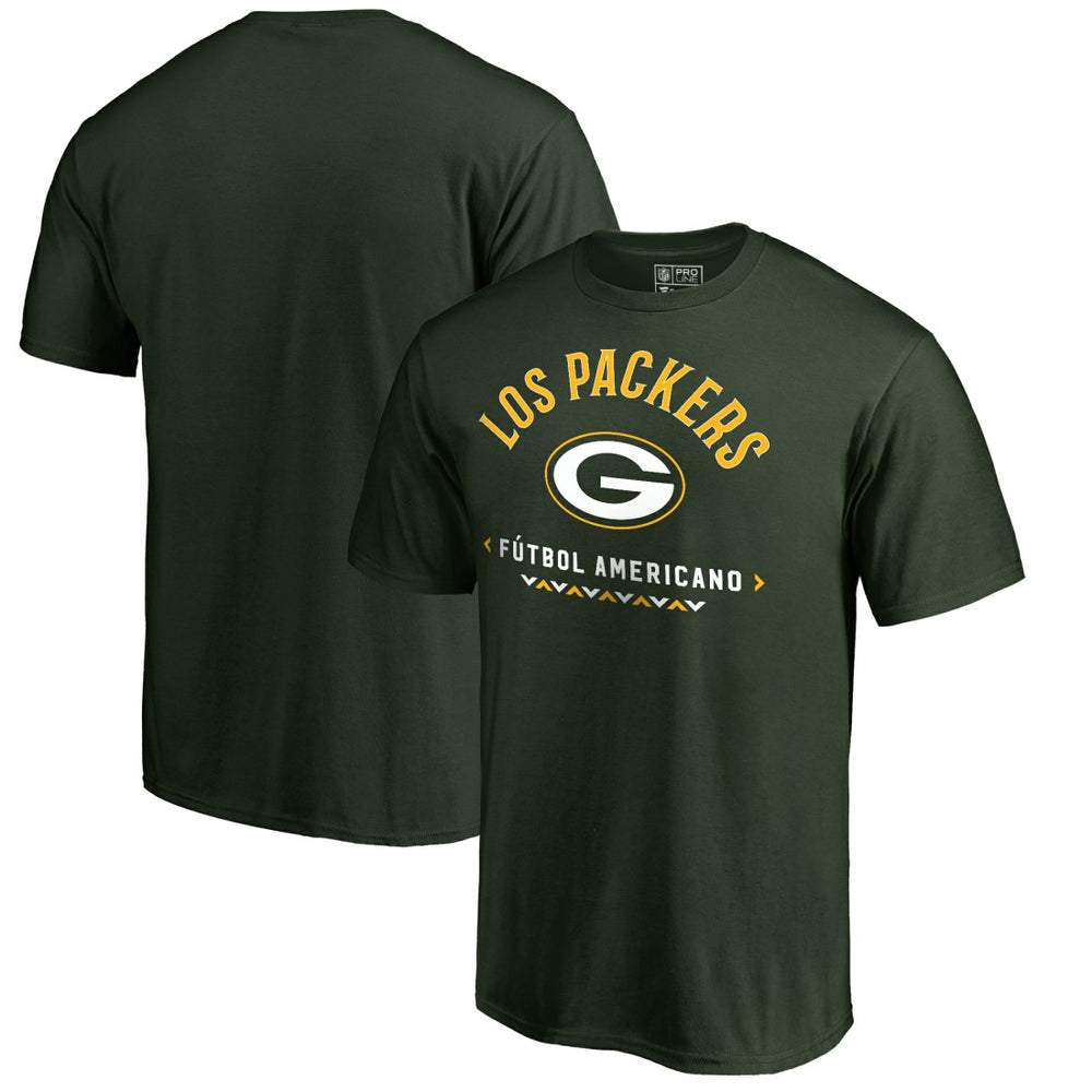 Green Bay Packers Futbol Americano T-Shirt - Green T-shirts