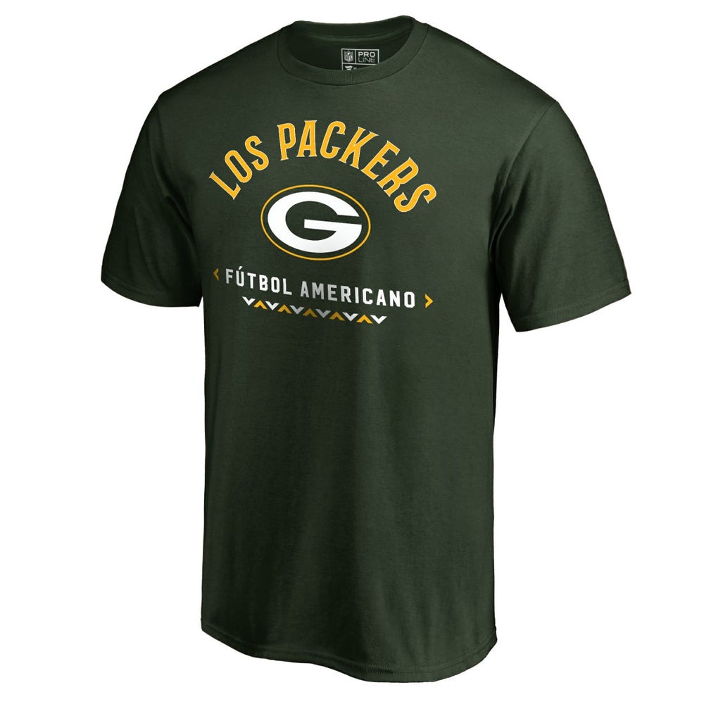 Green Bay Packers Futbol Americano T-Shirt - Green T-shirts