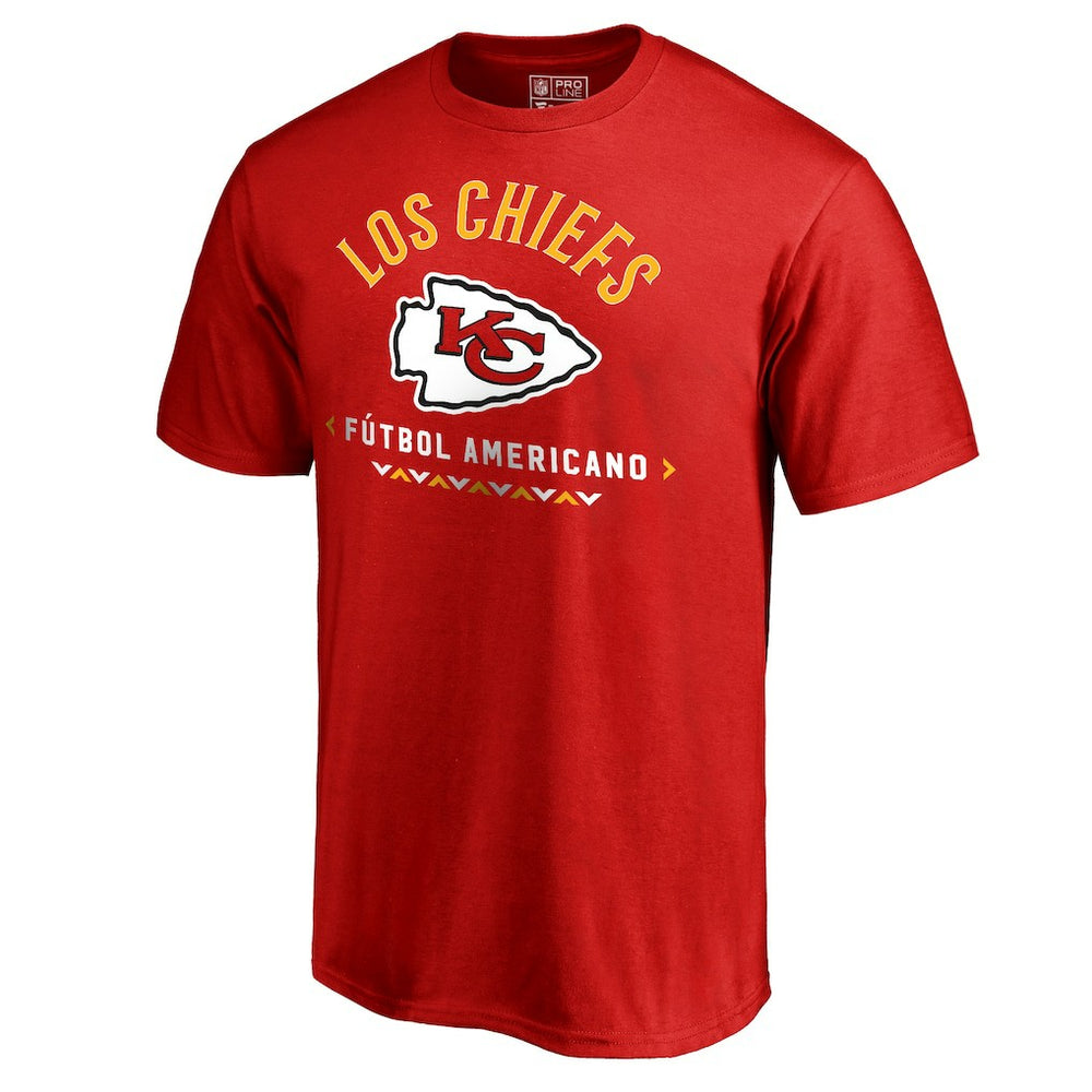 Kansas City Chiefs Futbol Americano T-Shirt - Red T-shirts