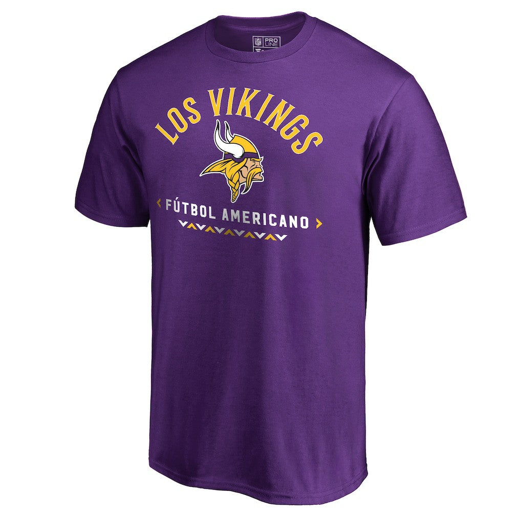 Minnesota Vikings Futbol Americano T-Shirt - Purple T-shirts
