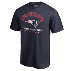 New England Patriots Futbol Americano T-Shirt - Navy T-shirts