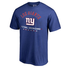 New York Giants Futbol Americano T-Shirt - Royal T-shirts