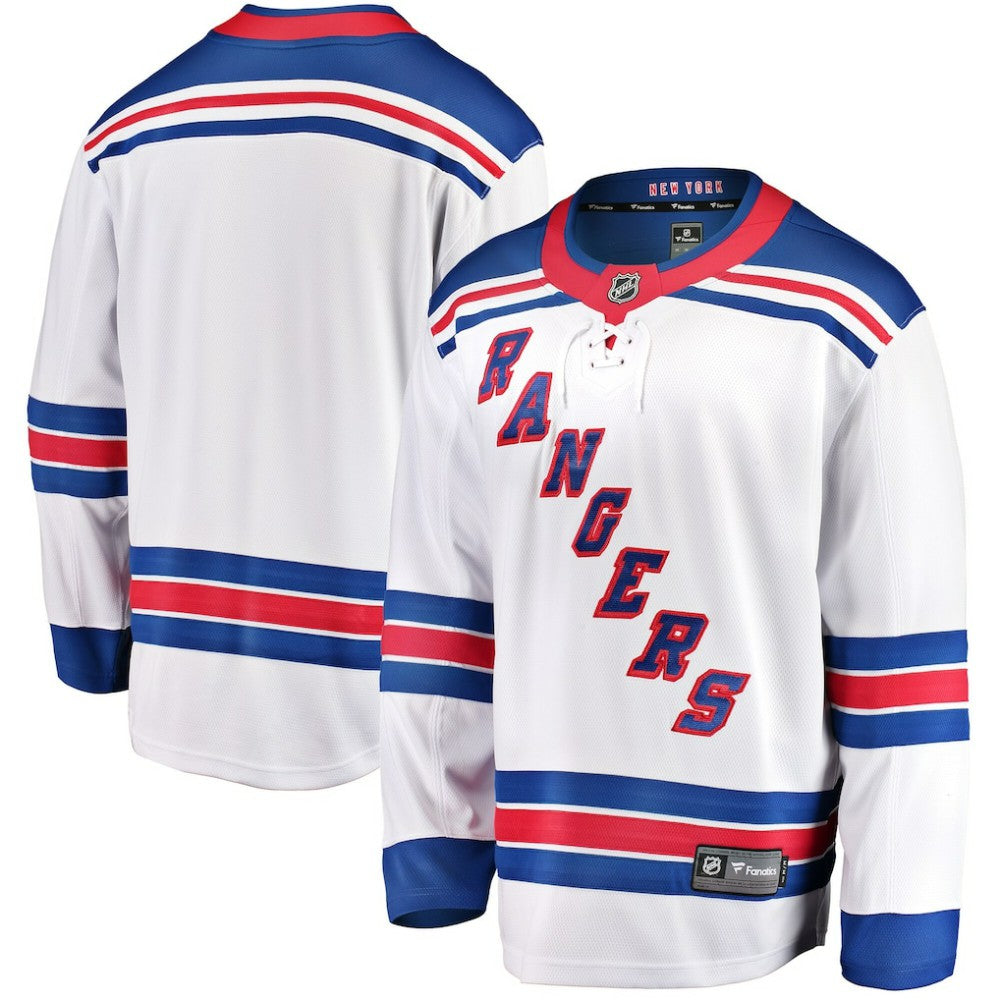 New York Rangers Fanatics Breakaway Away Jersey - White | US 2874121