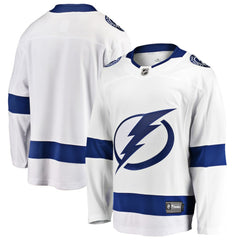 Tampa Bay Lightning Fanatics Breakaway Away Jersey - White | US 2874127