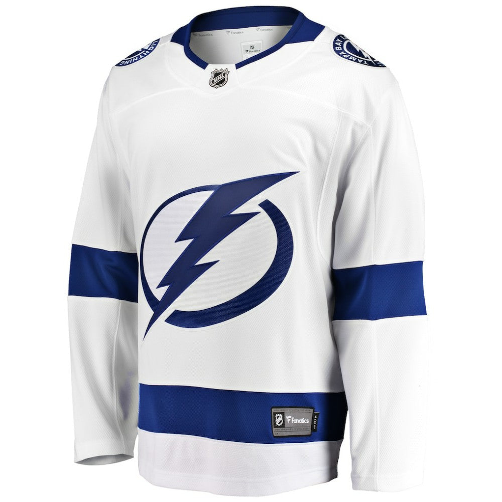 Tampa Bay Lightning Fanatics Breakaway Away Jersey - White | US 2874127