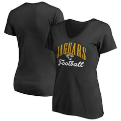 Jacksonville Jaguars Women's Victory Script V-Neck T-Shirt