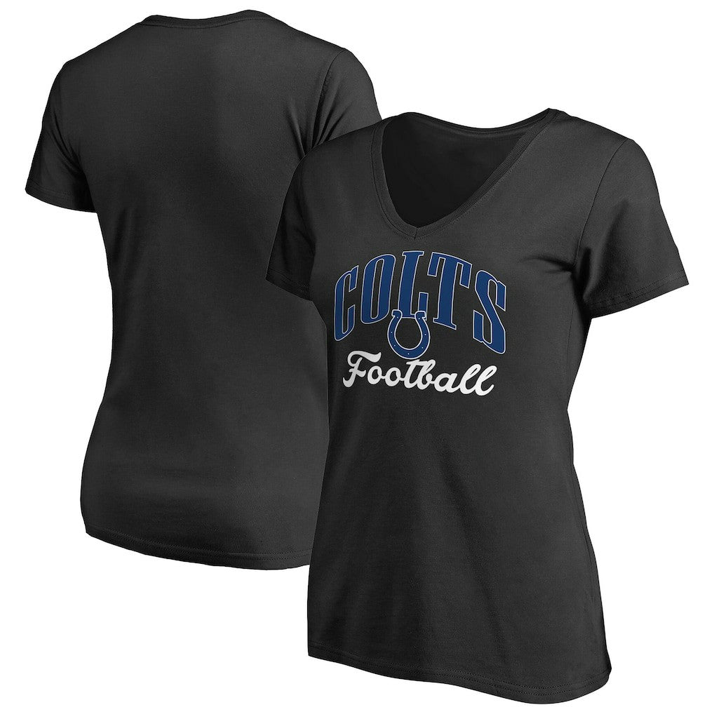 Indianapolis Colts Women's Victory Script V-Neck T-Shirt