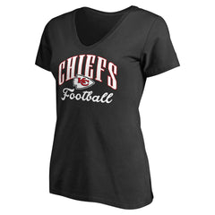 Kansas City Chiefs Women's Victory Script V-Neck T-Shirt