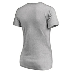 Jacksonville Jaguars Women's Victory Script V-Neck T-Shirt - Heathered Gray T-shirts