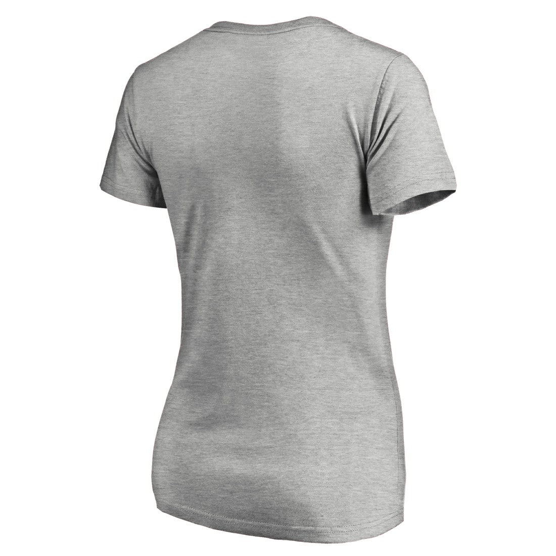 New York Giants Women's Victory Script V-Neck T-Shirt - Heather Gray T-shirts