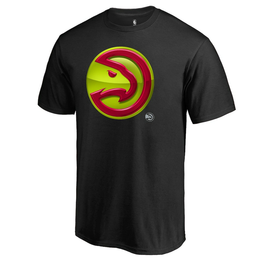 Atlanta Hawks Midnight Mascot T-Shirt Black - Fanatics