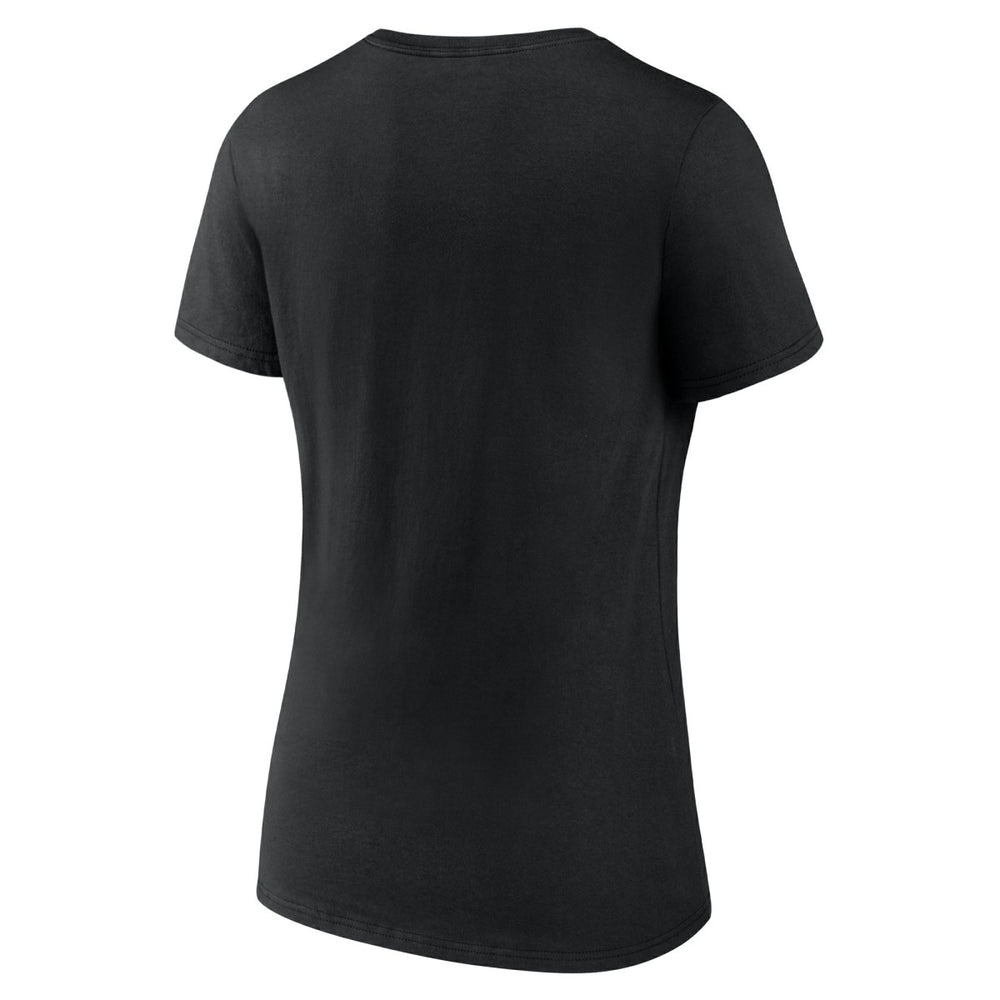 Utah Jazz Women's Midnight Mascot V-Neck T-Shirt Black