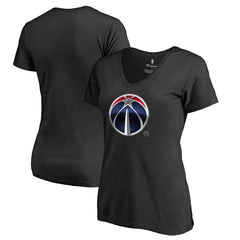 Washington Wizards Women's Midnight Mascot V-Neck T-Shirt Black