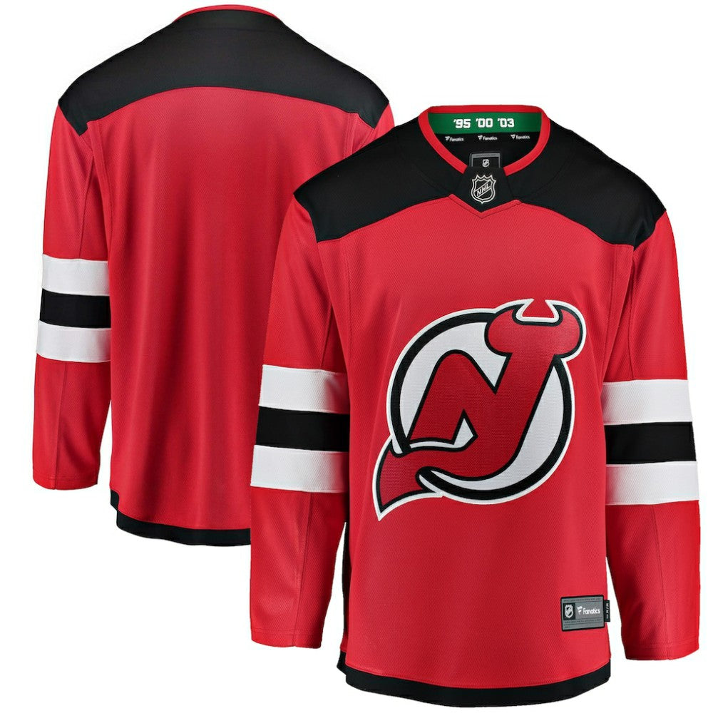 New Jersey Devils Fanatics Youth Breakaway Home Jersey - Red | US 2880887