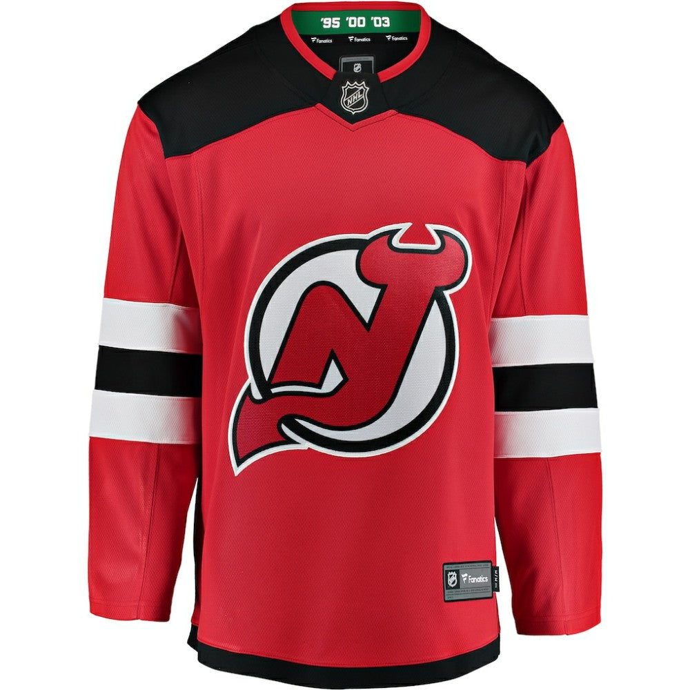 New Jersey Devils Fanatics Youth Breakaway Home Jersey - Red | US 2880887