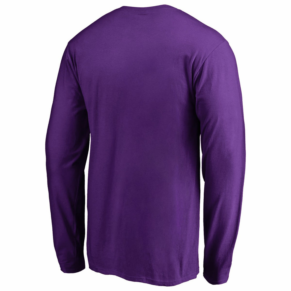 Los Angeles Lakers Alternate Logo Long Sleeve T-Shirt Purple
