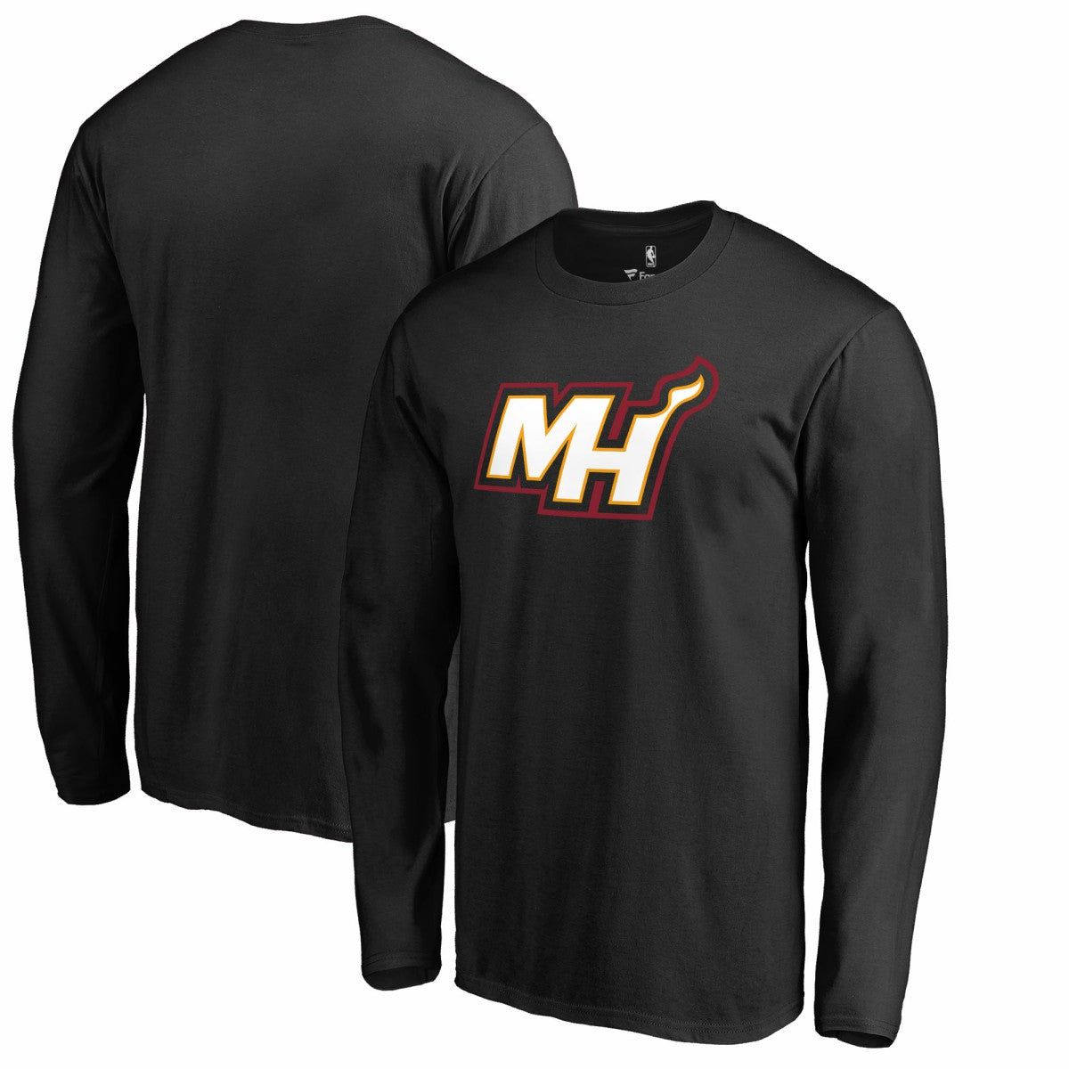 Miami Heat Alternate Logo Long Sleeve T-Shirt Black