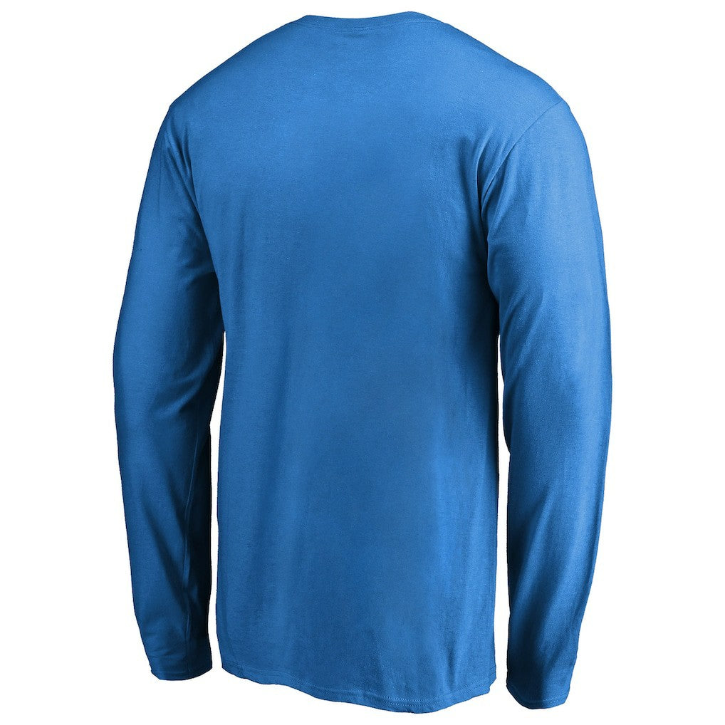 Oklahoma City Thunder Alternate Logo Long Sleeve T-Shirt Blue