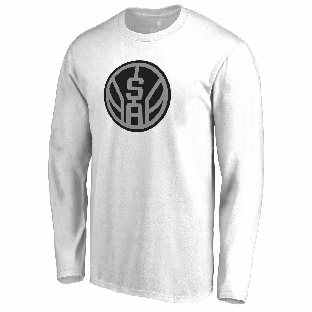 San Antonio Spurs Alternate Logo Long Sleeve T-Shirt White outlet