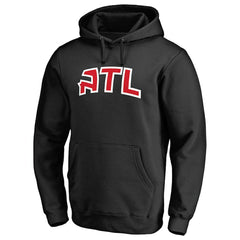 Atlanta Hawks Alternate Logo Pullover Hoodie Black outlet
