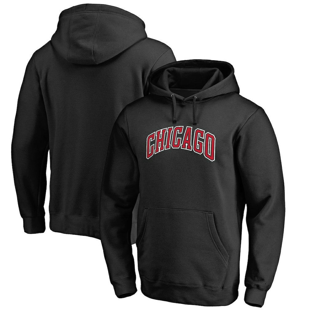Chicago Bulls Alternate Logo Pullover Hoodie Black outlet