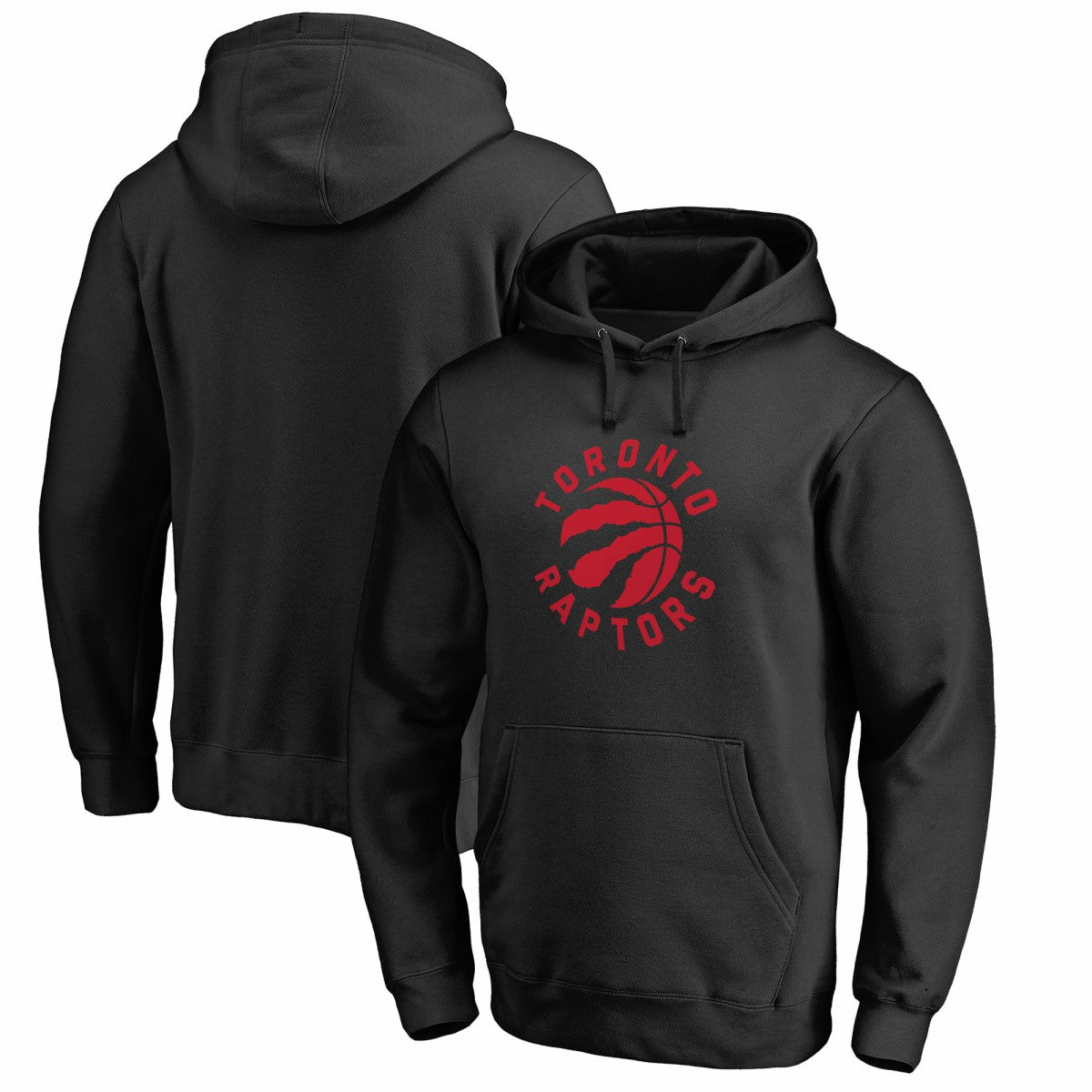 Toronto Raptors Alternate Logo Pullover Hoodie Black