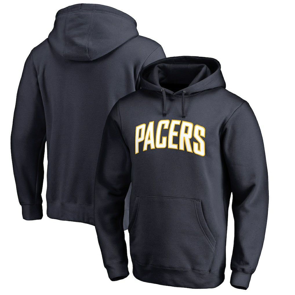 Indiana Pacers Wordmark Pullover Hoodie Navy