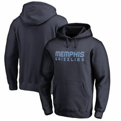 Memphis Grizzlies Wordmark Pullover Hoodie Navy