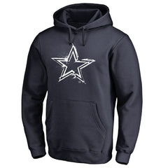 Dallas Cowboys Splatter Logo Pullover Hoodie - Navy Hoodies