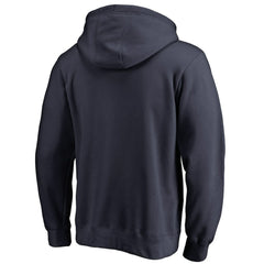 New England Patriots Splatter Logo Pullover Hoodie - Navy Hoodies