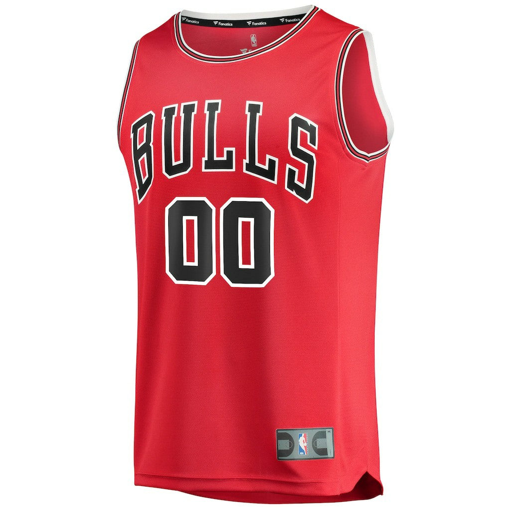 Chicago Bulls Fast Break Custom Replica Jersey Red Icon Edition - Fanatics