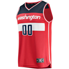 Washington Wizards Fast Break Custom Replica Jersey Red Icon Edition - Fanatics