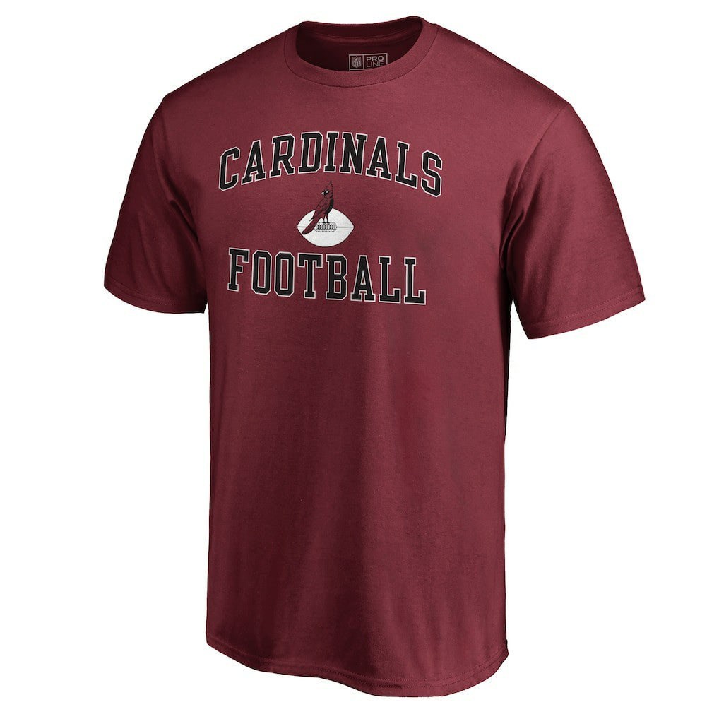 Arizona Cardinals Vintage Collection Victory Arch T-Shirt - Cardinal T-shirts
