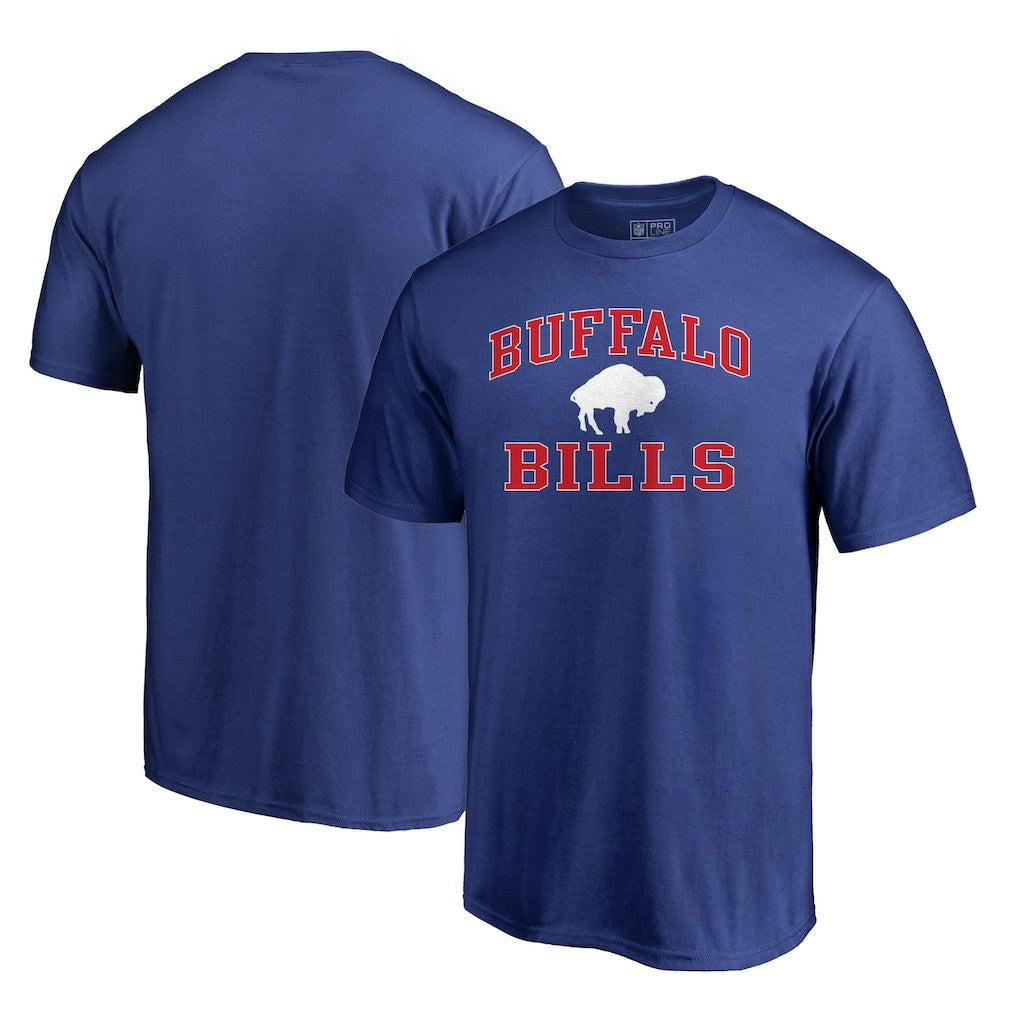 Buffalo Bills Vintage Collection Victory Arch T-Shirt - Royal T-shirts
