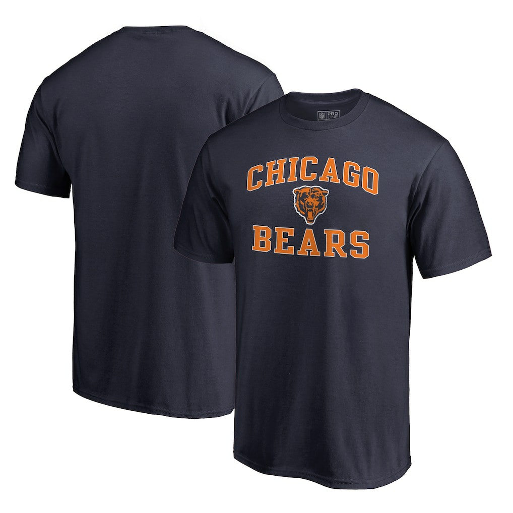 Chicago Bears Vintage Collection Victory Arch T-Shirt - Navy T-shirts