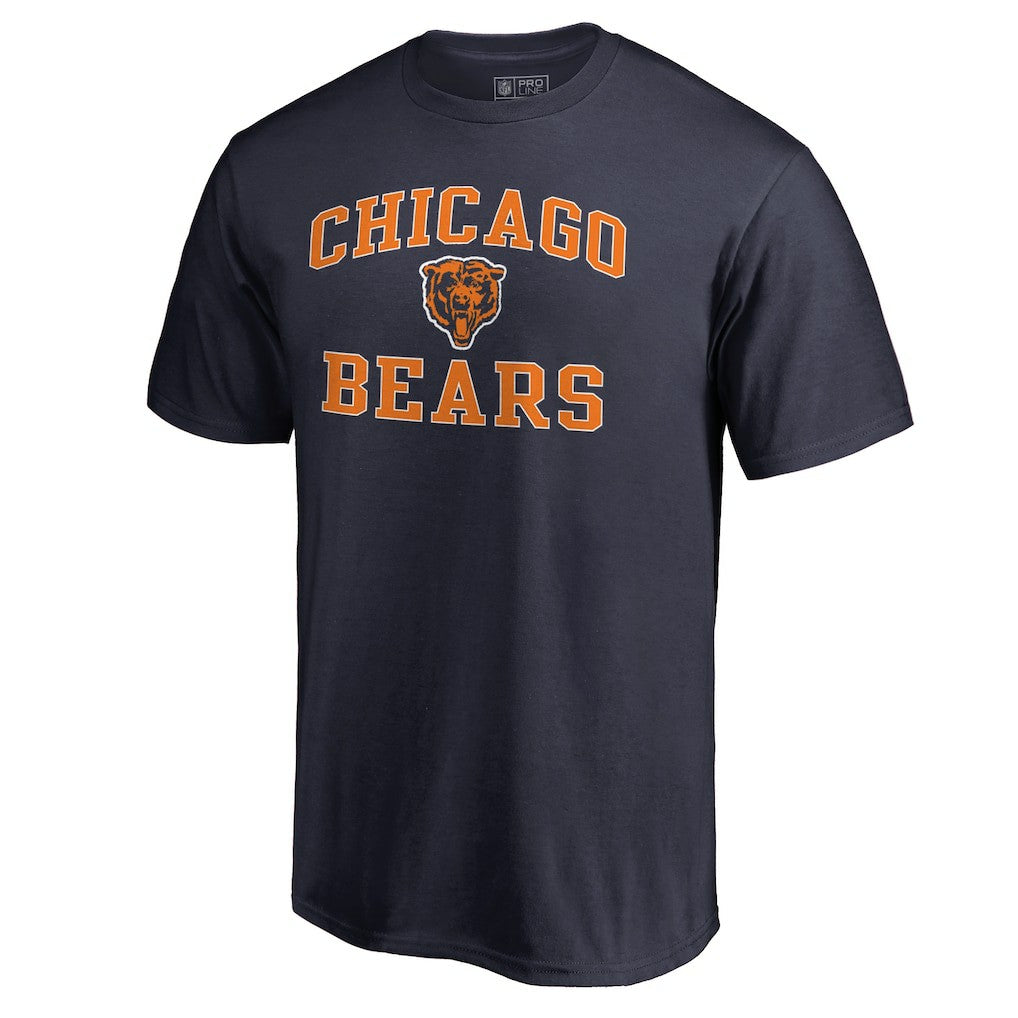 Chicago Bears Vintage Collection Victory Arch T-Shirt - Navy T-shirts