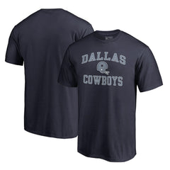 Dallas Cowboys Vintage Collection Victory Arch T-Shirt - Navy T-shirts